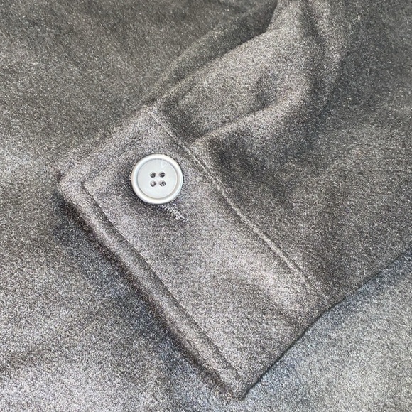 Sanctuary black wool blend Shacket/ Jacket. Quilted lining. Pockets. Size M.NWT - Picture 6 of 11